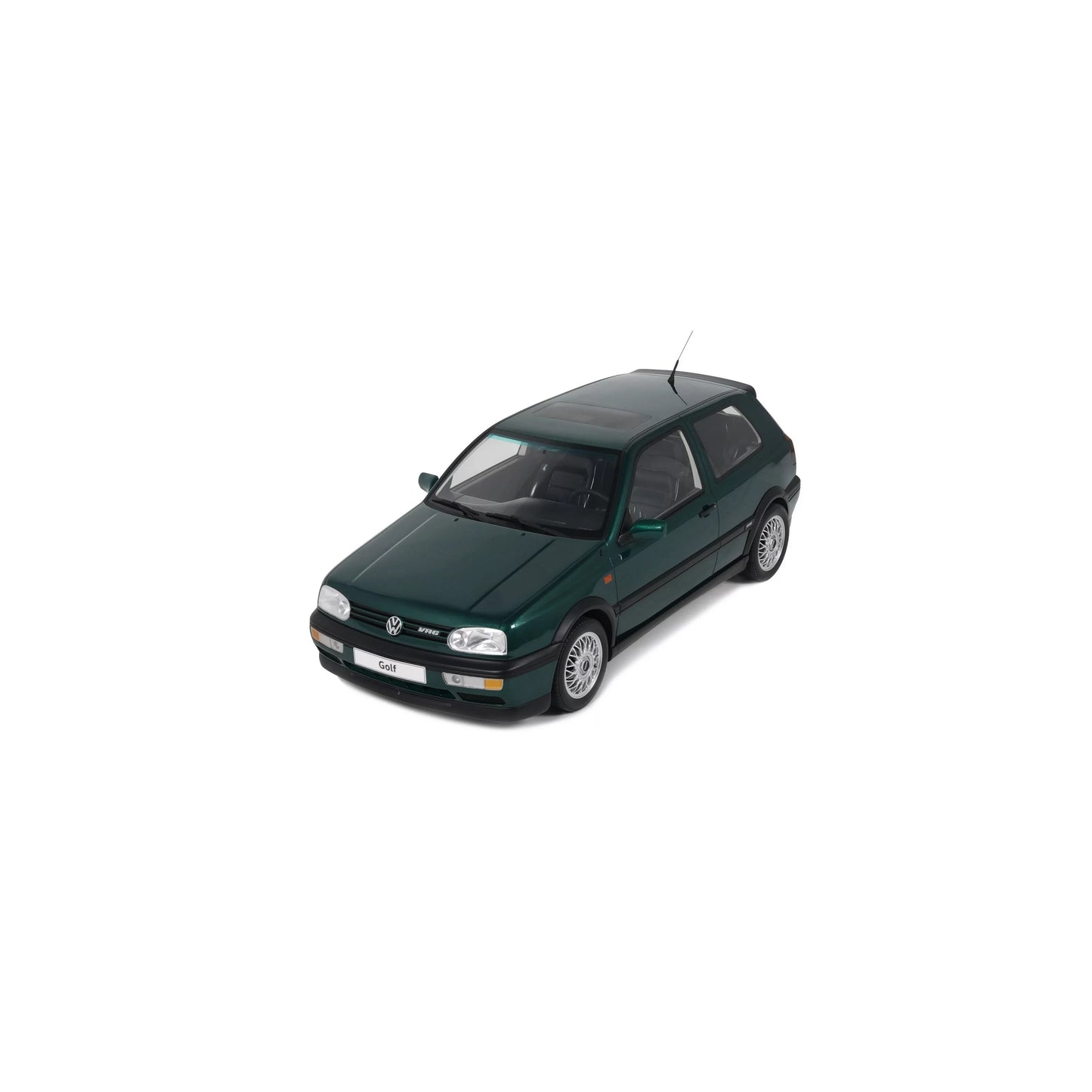 Otto 1992 Volkswagen Golf MK III VR6 Carat Dragon Green 1:12