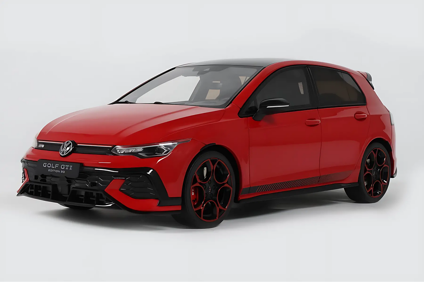 Otto 2024 Volkswagen Golf GTI MK8 50th Edition Tornado Red 1:18