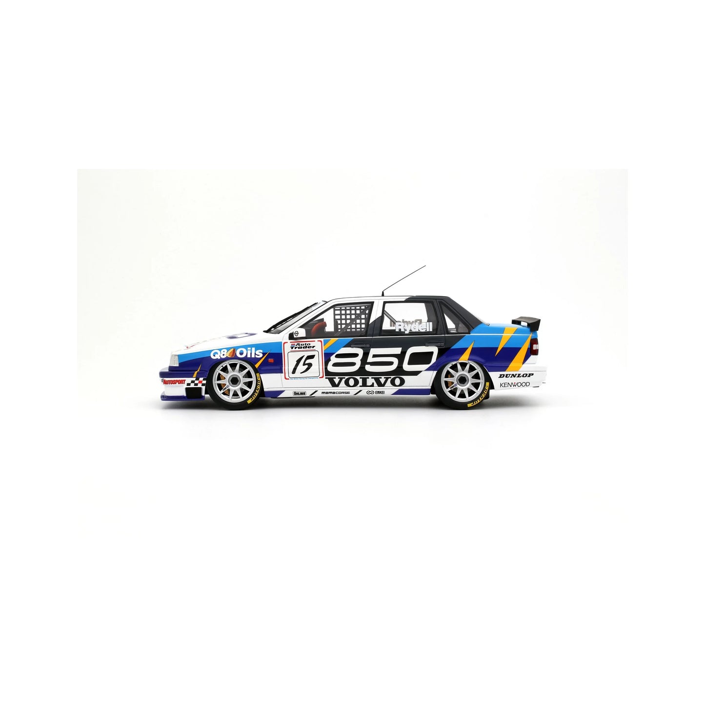 Otto 1995 Volvo 850 Sedan BTCC White and Blue 1:18