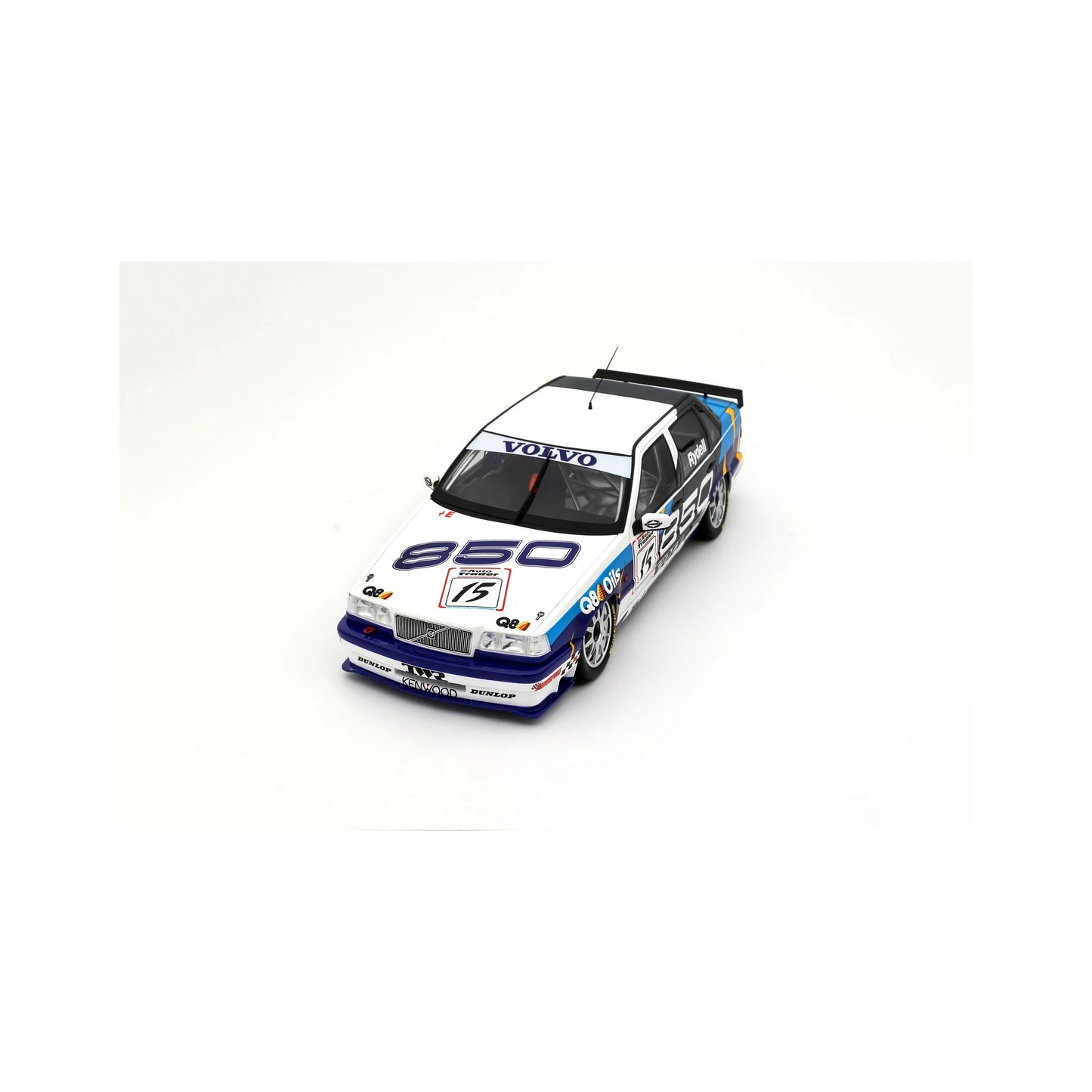 Otto 1995 Volvo 850 Sedan BTCC White and Blue 1:18