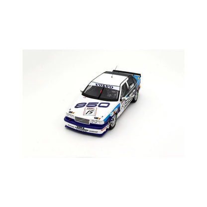 Otto 1995 Volvo 850 Sedan BTCC White and Blue 1:18