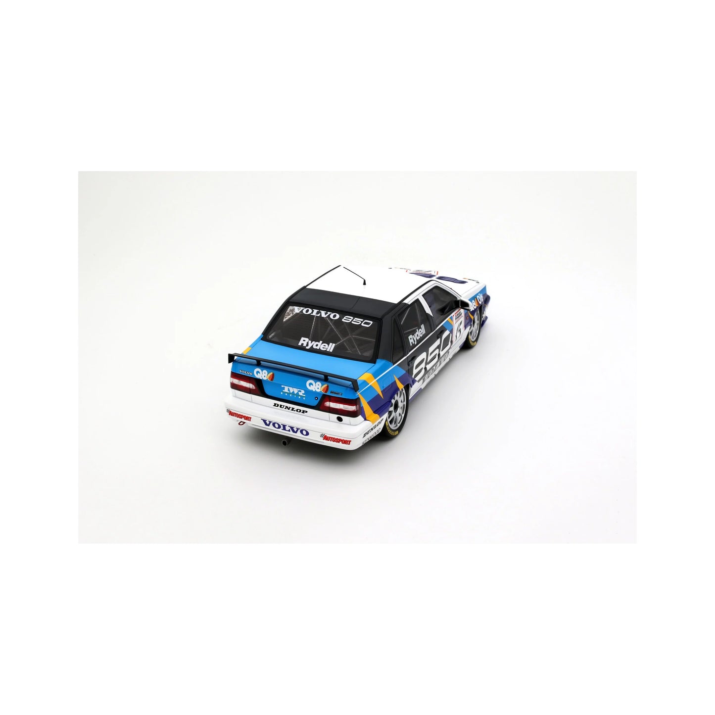 Otto 1995 Volvo 850 Sedan BTCC White and Blue 1:18