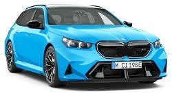 Minichamps 2024 BMW M5 Touring Wagon (G99) Performance Parts Riviera Blue 1:18 DEALER EDITION