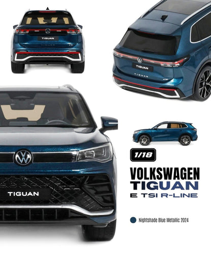 Otto 2024 Volkswagen Tiguan E TSI R-Line Nightshade Blue Metallic 1:18