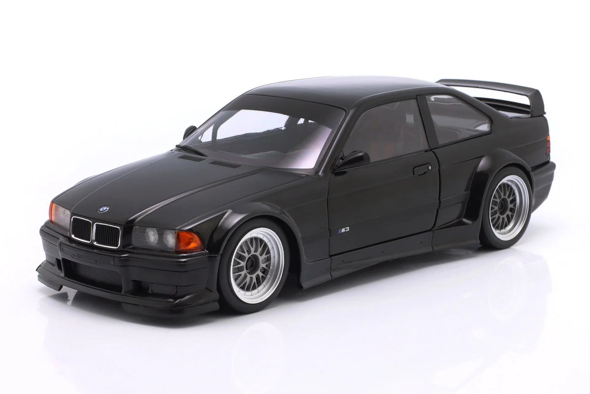 Werk83 1993 BMW M3 E36 GTR Plain Body Version Black 1:18