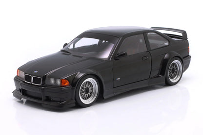 Werk83 1993 BMW M3 E36 GTR Plain Body Version Black 1:18