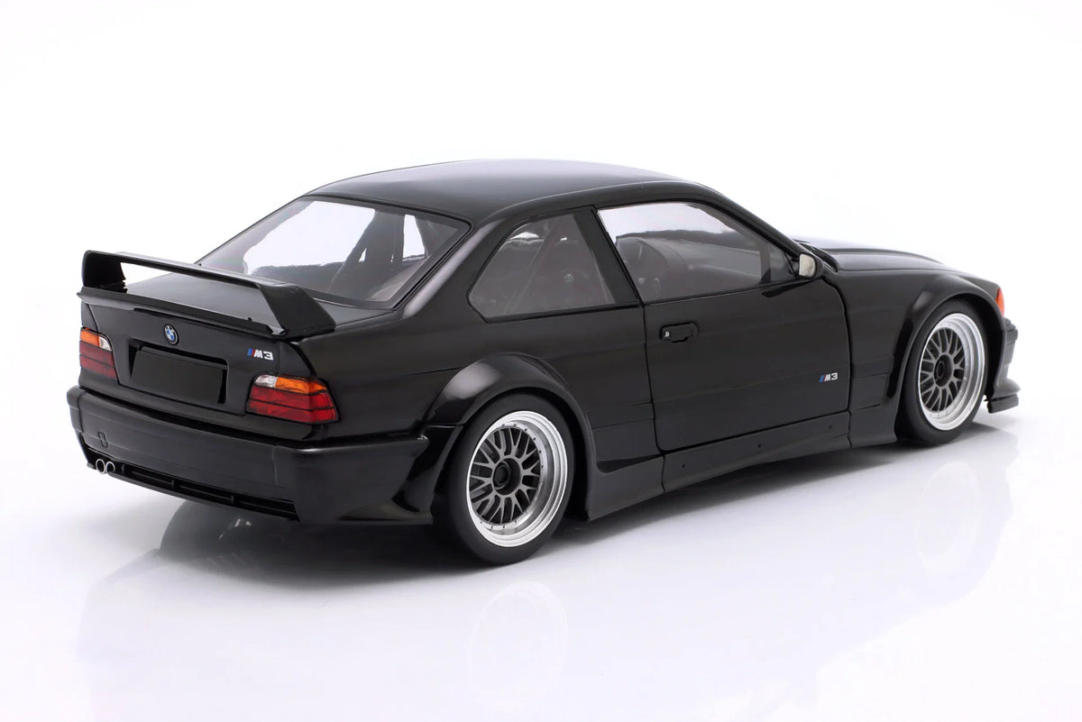 Werk83 1993 BMW M3 E36 GTR Plain Body Version Black 1:18
