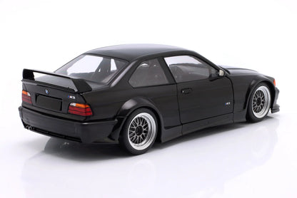 Werk83 1993 BMW M3 E36 GTR Plain Body Version Black 1:18