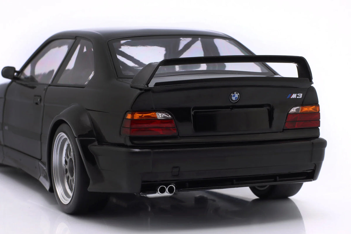 Werk83 1993 BMW M3 E36 GTR Plain Body Version Black 1:18